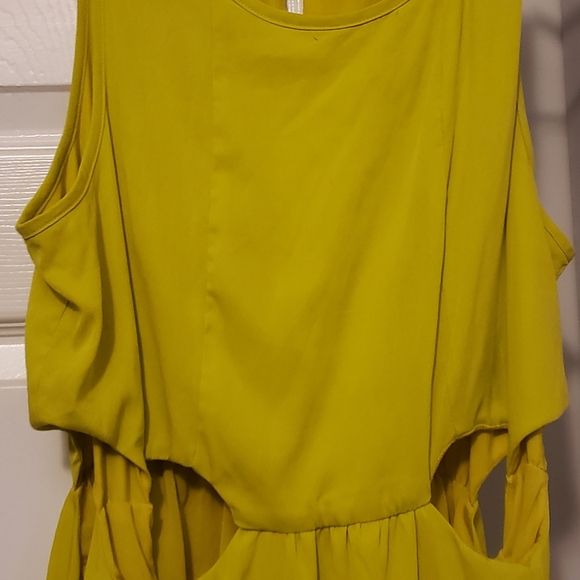 Yellow green cutout maxi - Picture 2 of 6